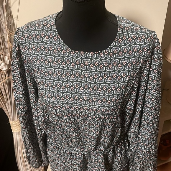 Boden Crew Neck Navy Dandelion Pop with pockets Size 12R - Picture 2 of 7